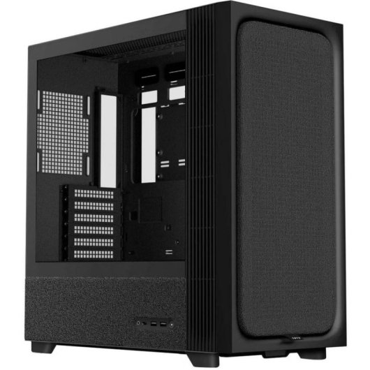 Caixa PC Midi Tower Tryx FLOVA F50 Preta Janela Lateral