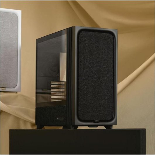 Caixa PC Midi Tower Tryx FLOVA F50 Preta Janela Lateral