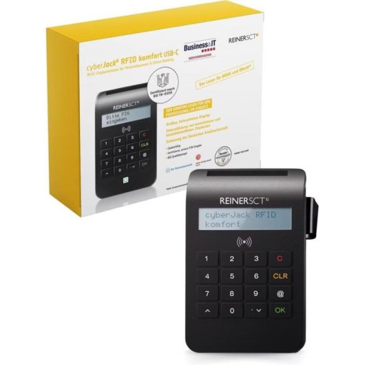 Lettore di carte Reiner SCT cyberJack RFID komfort USB-C