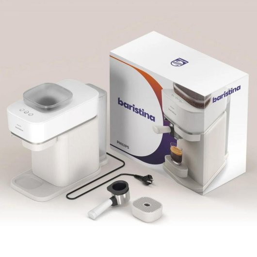 Máquina de café expresso Philips Baristina BAR320/00 1,2 L 16 Bares com moinho cerâmico