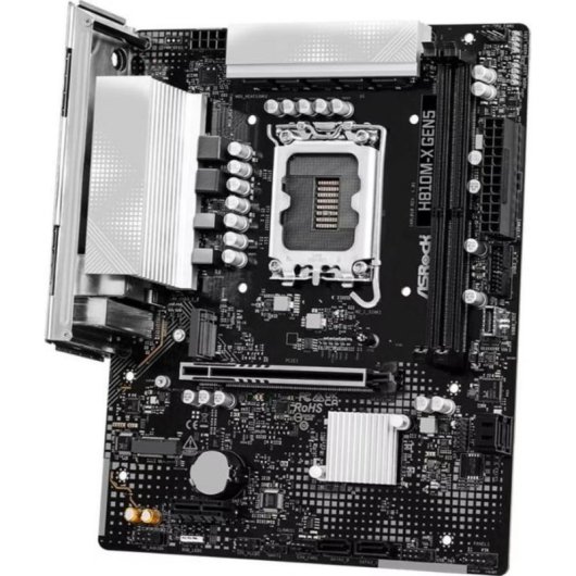Placa Base ASRock H810M-X Gen5 Intel H810 LGA1851 DDR5 Micro ATX DisplayPort