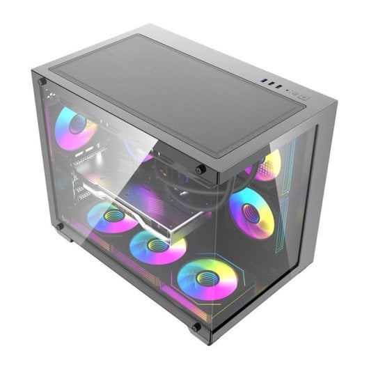 PC-Gehäuse Darkflash B275 PRO Schwarz RGB 6 Lüfter ATX