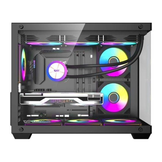 PC-Gehäuse Darkflash B275 PRO Schwarz RGB 6 Lüfter ATX