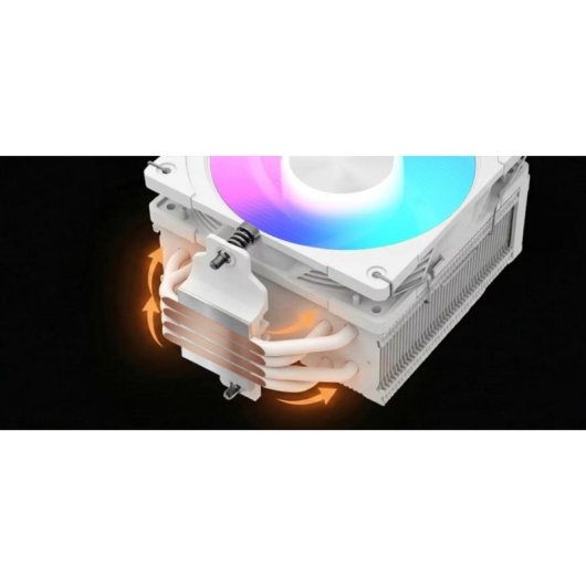 Refrigeration Air Modecom Socket AM4 AM5 LGA1200 120mm Volcano 0C T202 ARGB LCD