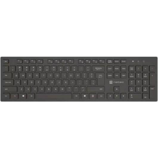 Teclado Genesis NKL-2348 inalámbrico 100% con multimedia y USB