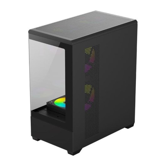 Caja PC Aigo Darkflash C365 270° Vidrio Templado Negro 5 Ventiladores