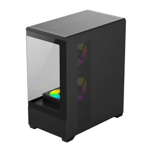 Caja PC Aigo Darkflash C365 270° Vidrio Templado Negro 5 Ventiladores