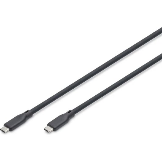 Cable USB-C Digitus 0.5 m USB4 2.0 80 Gbps 240 W Silicona Negro