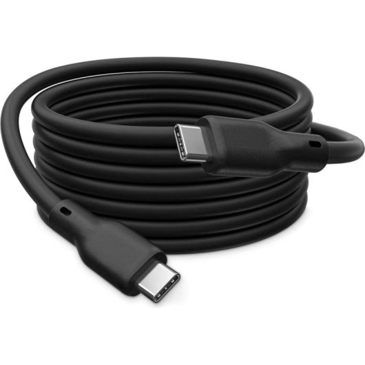 Cable USB-C Digitus 0.5 m USB4 2.0 80 Gbps 240 W Silicona Negro