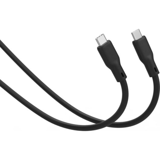 Cable USB-C Digitus 1 m USB 4.0 80 Gbps 240 W PD 3.1 Silicón Negro