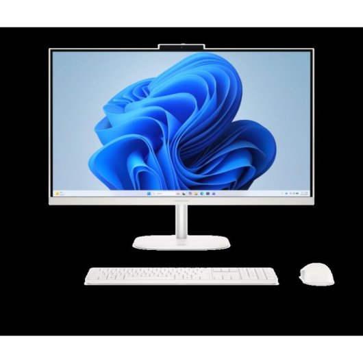 Ordenador Todo en uno HP OmniStudio 27-cu0005ns Intel Core i5-1334U 16GB 512GB SSD Iris Xe 27" Windows 11 Home Blanco algodón