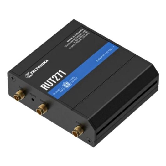 Router Teltonika RUT271 4G LTE 100 Mbps WiFi 4 Industrial Negro