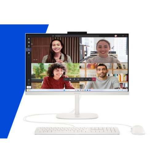 Ordenador Todo en uno HP OmniStudio 24-cv0003ns AMD Ryzen 5 40 16GB 512GB SSD Radeon 610M 23.8" FreeDOS