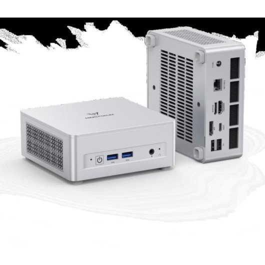 Mini PC Minisforum UM870 Plus AMD Ryzen 7 8745H/Barebone/DDR5/Almacenamiento ampliable/Gráficos integrados
