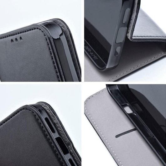 Funda para móvil Cool Flip Cover Cuero sintético Negro para Motorola Moto G57 5G / G57 Power