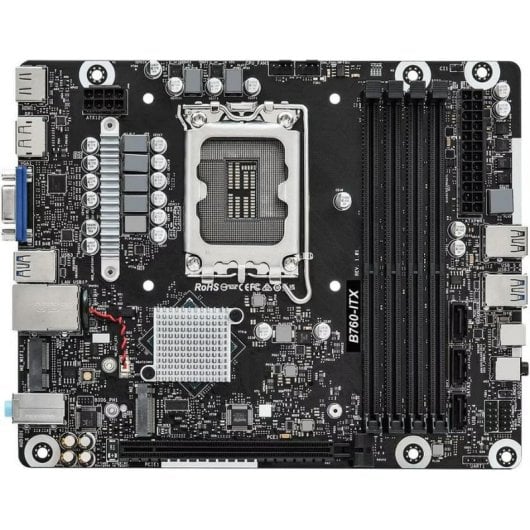 Barebone AsRock DeskMeet B760 Intel Core Skylake-S 128GB DDR4 RAM 500W WLAN