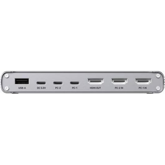 KVM Switch Unitek D1118AGY01-EU HDMI USB-C 4K
