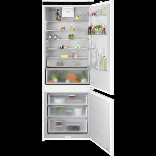 Frigorífico Combi AEG NSC7T751ES No Frost 188cm 375L E Blanco