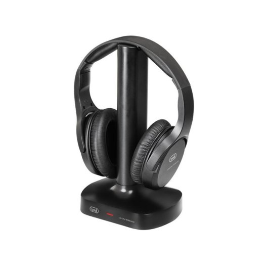 Auriculares Trevi FRS 1480 R sans fil et filaire Bluetooth musique noir