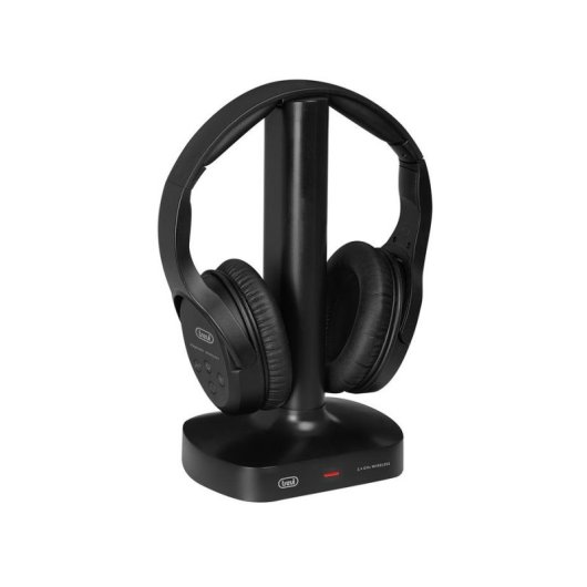 Auriculares Trevi FRS 1480 R sans fil et filaire Bluetooth musique noir