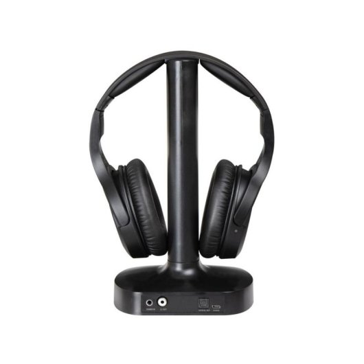 Auriculares Trevi FRS 1480 R sans fil et filaire Bluetooth musique noir