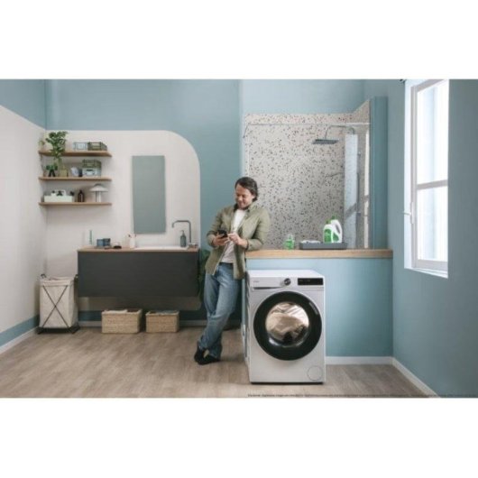 Máquina de Lavar Roupa Candy Prowash 500 13 Kg 1400rpm A Branco Wi-Fi