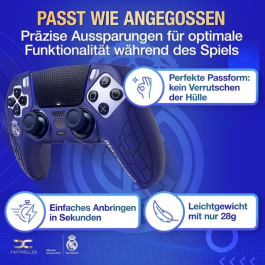 Tastaturschutz Blade FTR5021 Silikon Marineblau