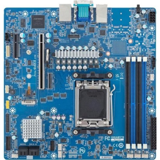 Placa Base Gigabyte MC13-LE2 AMD B650E AM5 DDR5 Micro ATX USB-A RJ45
