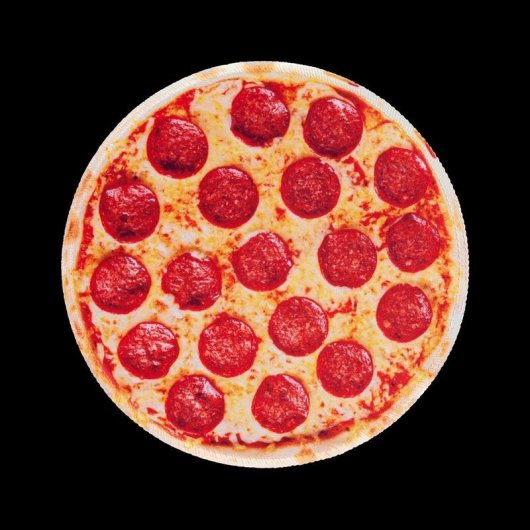 Mauspad Gaming Pizza Mustard M11050C Multicolor Rutschfest Wasserfest