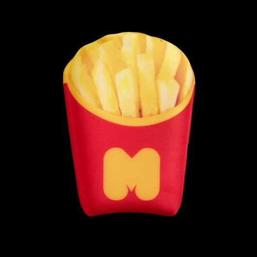 Mauspad Ergonómico Mustard Fries Mouse Rest Amarillo
