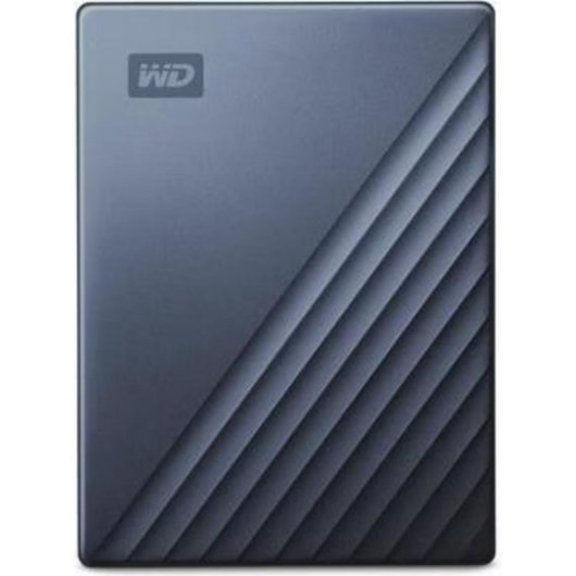 Disco Duro WD My Passport Ultra 4TB USB-A Bleu avec Chiffrement Matériel