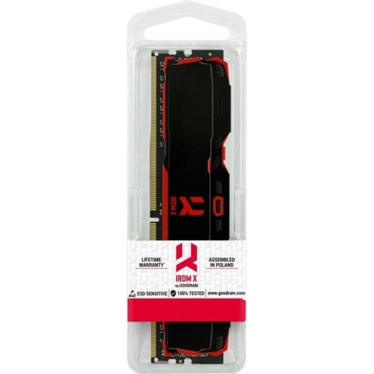 Memória RAM GoodRam IRDM X 16GB DDR4 3200MHz CL16 Preto
