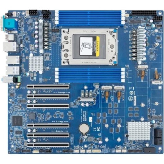 Placa Base Gigabyte MH53-G40 AMD WRX90 sTR5 DDR5 E-ATX USB-C 10GbE 7.1ch