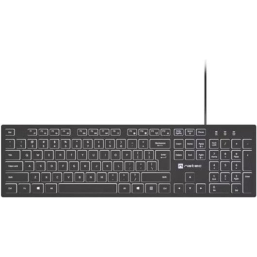 Teclado Genesis NKL-2342 magnético con retroiluminación y teclado numérico USB