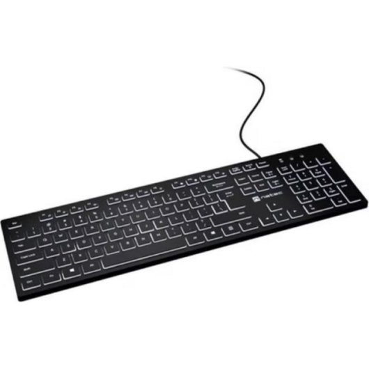 Teclado Genesis NKL-2342 magnético con retroiluminación y teclado numérico USB
