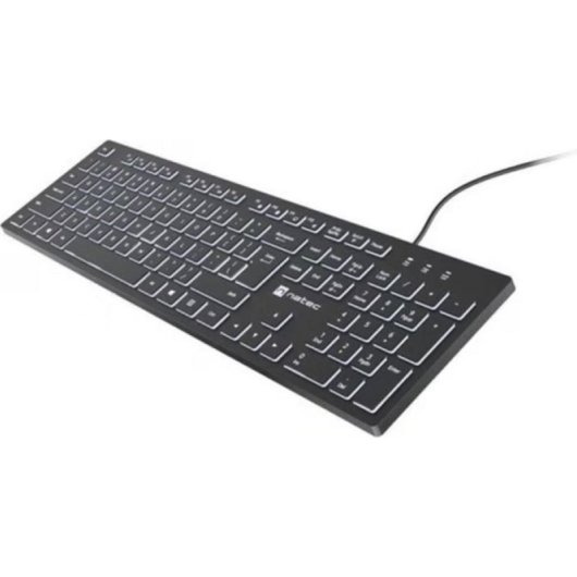Teclado Genesis NKL-2342 magnético con retroiluminación y teclado numérico USB