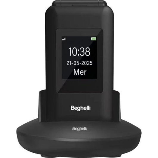 Teléfono móvil Beghelli SLV41 Senior 4G Negro 2.8" SIM única