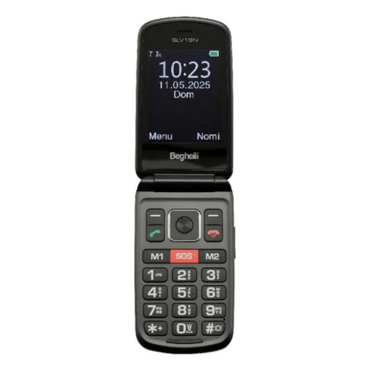 Teléfono móvil Beghelli 9205N Concha 2.8" 1.3 MP 1000 mAh Negro