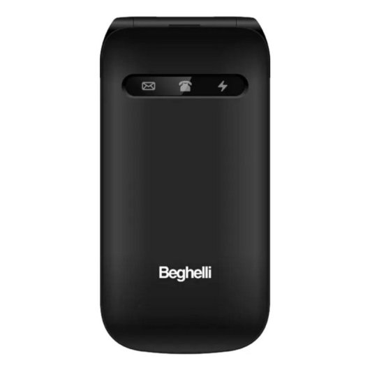 Teléfono móvil Beghelli 9137N Concha Dual SIM 2.4" 1.3 MP Negro