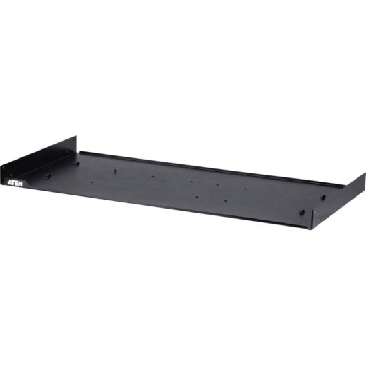 Placa de montaje Aten 2K-0008 1U Negro para rack