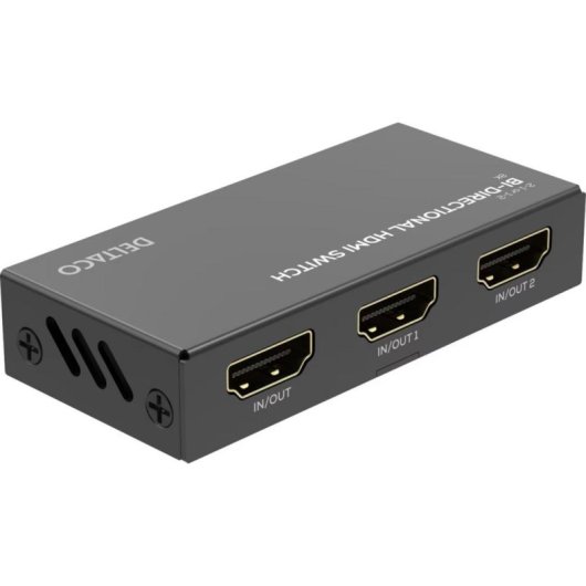 Deltaco HDMI-7052 Video-Switch 3 Eingänge 3 Ausgänge 8K Ultra HD