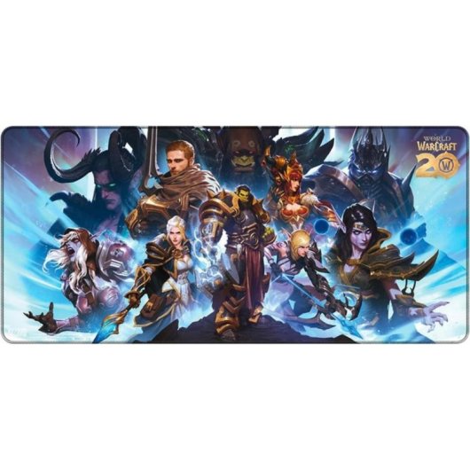 Mauspad Gaming Blizzard World of WarCraft 20th Anniversary XL Multicolor