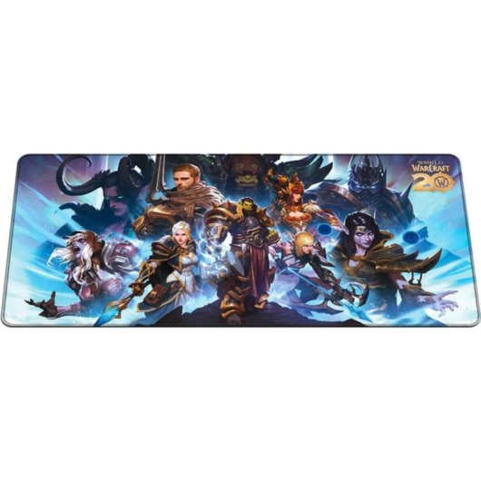 Mauspad Gaming Blizzard World of WarCraft 20th Anniversary XL Multicolor