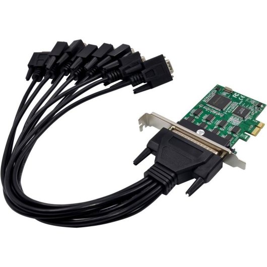 Tarjeta de Red Inline 76660Z PCIe RS-232 230,4 Kbit/s 8 Puertos FIFO 256 B