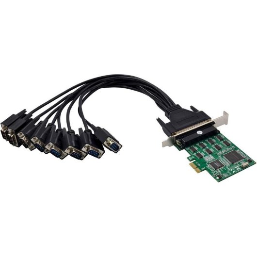 Tarjeta de Red Inline 76660Z PCIe RS-232 230,4 Kbit/s 8 Puertos FIFO 256 B