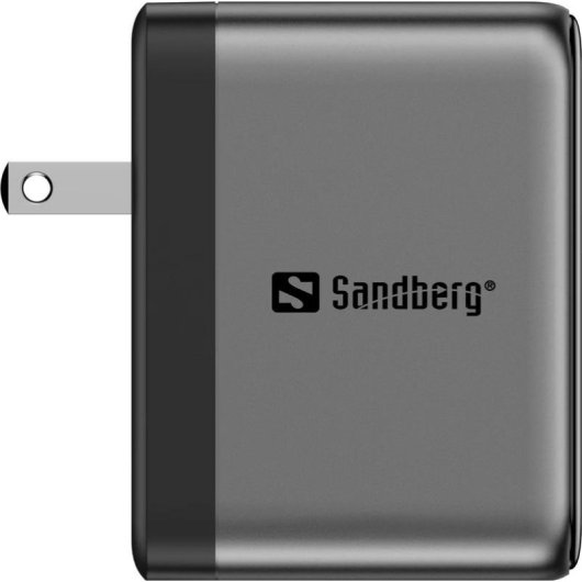 Caricatore USB Sandberg Travel Charger PD65W Display 3 Porte