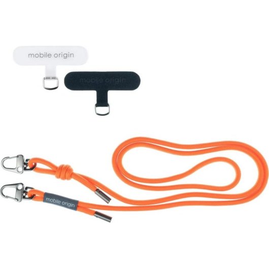 Almohadilla con Cordón Mobile Origin LYR-UNI-ORG Naranja Universal