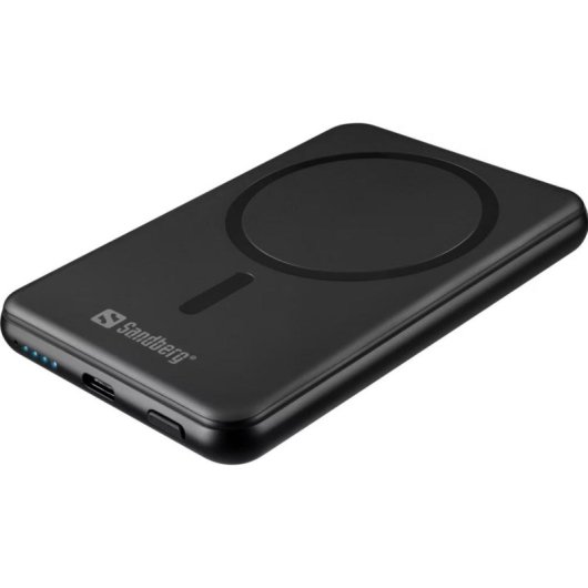 Powerbank Sandberg SemiSolidState Magnet 5000 mAh MagSafe