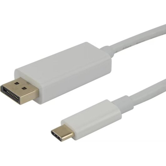 Kabel Adapter USB-C auf DisplayPort Deltaco USBC-DP200A 2 m 4K