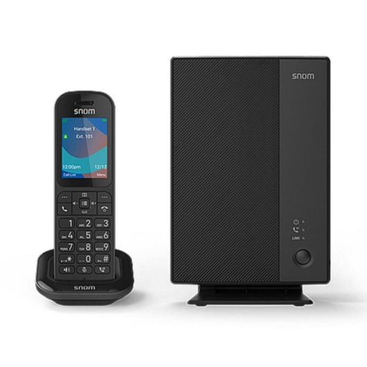 Estação base DECT Snom M253 VoIP 300 m 10 auriculares PoE